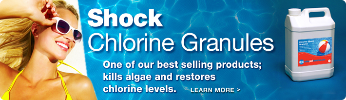 Shock Chlorine Granules Slider