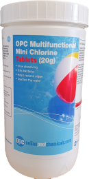 OPC Multifunctional Mini Chlorine Tablets (20g) 1Kg