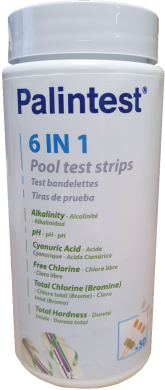 PALINTEST 3 in 1 for Pool & Spa's Sealed Pack of 50 Pool Test Strips BB dec18 