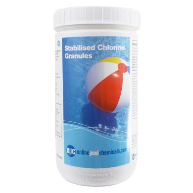 OPC stabilised chlorine granules 1Kg