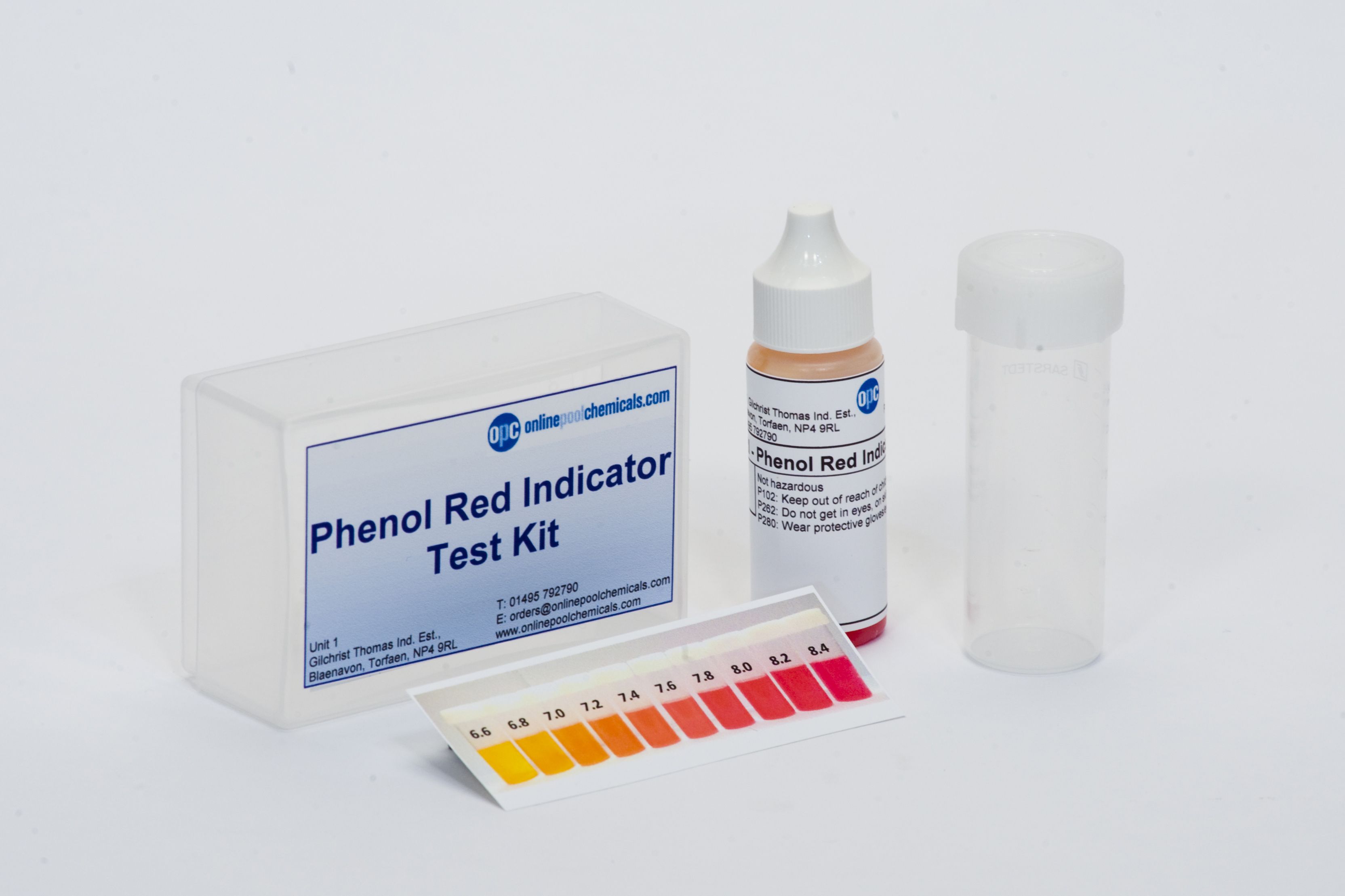 Phenol Red Indicator Test Kit